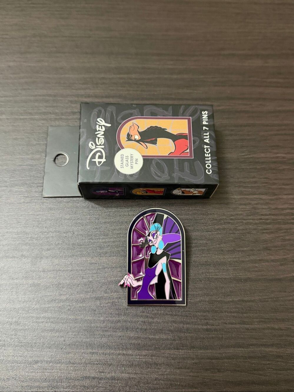 Disney The Emperor's New Groove Stained Glass Blind Box Enamel Pin - Yzma